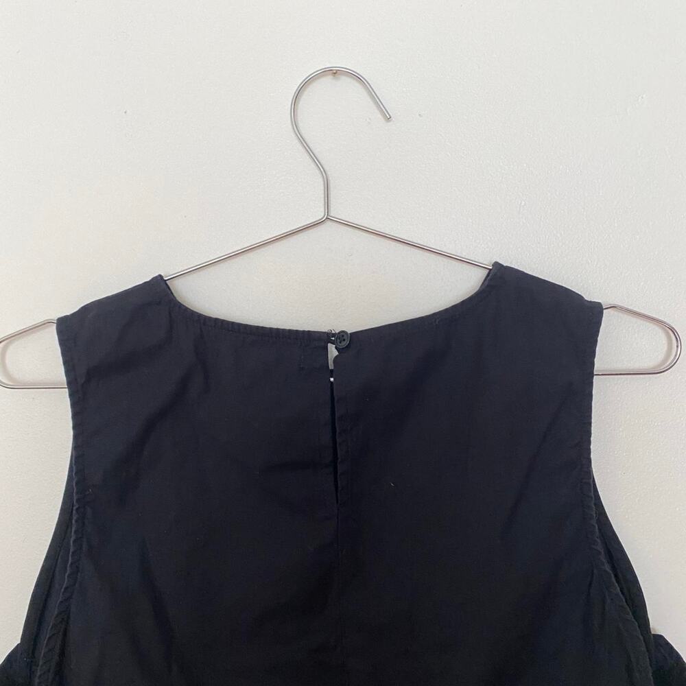 Reformation Black Cropped Tank Top Women's 6 - Picture 5 of 6